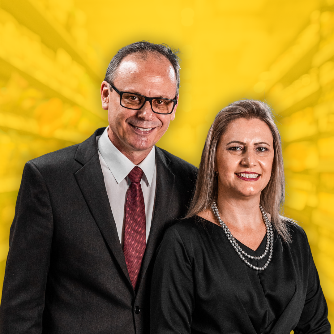 Ademar e Liliana Schmitz, parceiros oficiais da Calculadora do Varejo